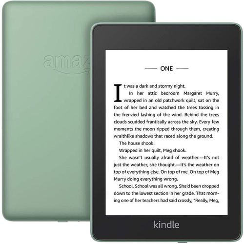 E-book reader kindle paperwhite 2018, ecran carta e-ink 6inch, waterproof, 8gb, wi-fi (verde)