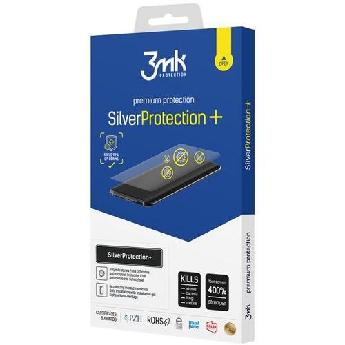 Folie de protectie 3mk antimicrobiana silver protection pentru iphone 12 mini (transparent)