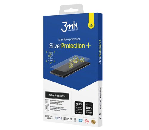 Folie de protectie 3mk antimicrobiana silver protection + pentru iphone se 2
