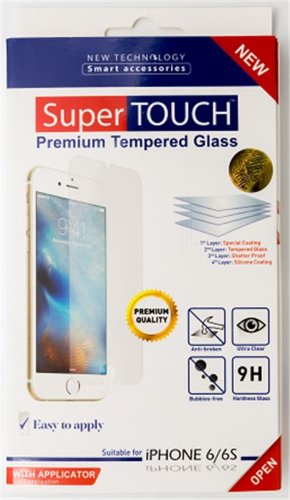 Folie de protectie super touch sth-8060 pentru iphone 6 + aplicator