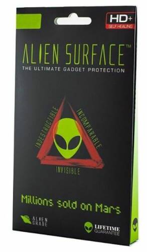 Folie protectie flexibila hd alien surface self healing alsfiph7 pentru iphone 7, 1 fata, 0.2 mm, kit special de montare (transparent)