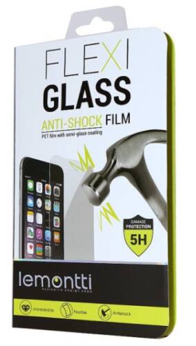Folie protectie lemontti flexi-glass lffgu53g pentru alcatel u5 3g (transparent)