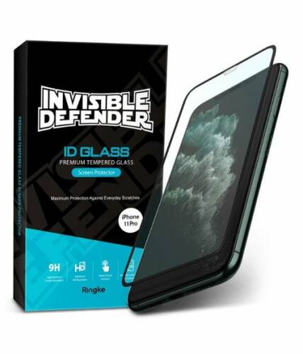 Folie protectie sticla securizata premium ringke 3d invisible screen defender 8809628567450 pentru iphone 11 pro / xs (transparent)