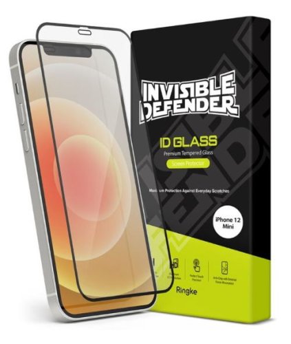 Folie protectie sticla securizata ringke 3d premium invisible screen defender 8809758103351 pentru apple iphone 12 mini (transparent)