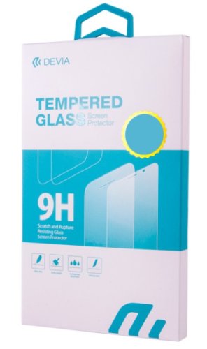 Folie protectie sticla temperata devia dvfoly62tg pentru huawei y6 2018 (transparent)