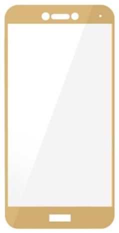 Folie protectie sticla temperata magic 3d, full cover pentru huawei p9 lite 2017 (auriu)