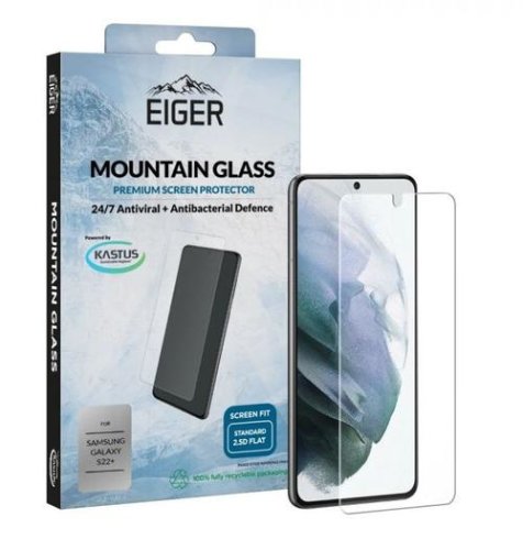 Folie sticla eiger 3d mountain glass pentru samsung galaxy s22 plus (transparent)