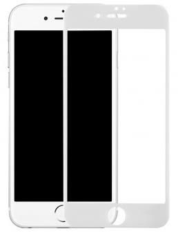 Folie sticla securizata corning gorilla benks premium full body 3d pentru iphone 7 plus (alb)