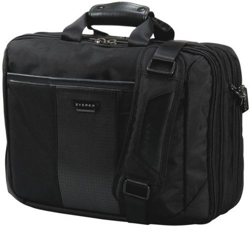 Geanta laptop everki versa premium briefcase 17.3" (neagra)
