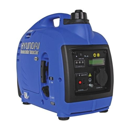 Generator curent electric digital hyundai hy1000si, 230v, 1 kw (albastru/negru)