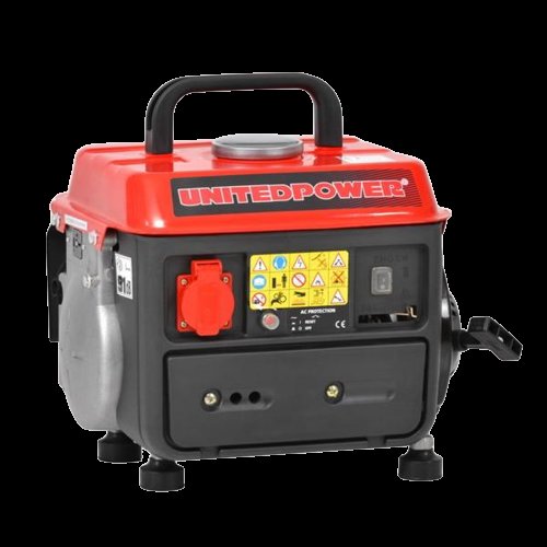 Generator de curent hecht gg 950, 2 cp, autonomie 5.8 h, protectie supraincarcare, benzina (negru/rosu)