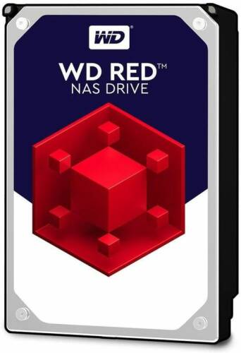 Hard disk desktop western digital nasware™, 8tb, 3.5inch, sata3 (rosu)