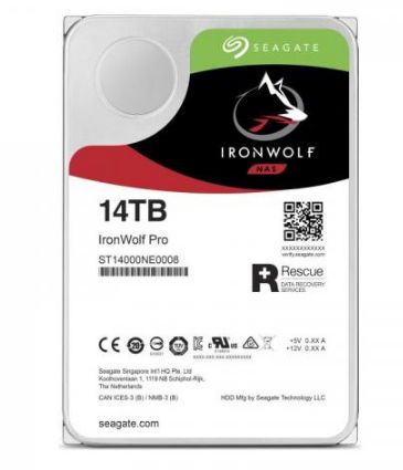 Hdd desktop seagate ironwolf pro, 14tb, sata iii 600, 256 mb buffer
