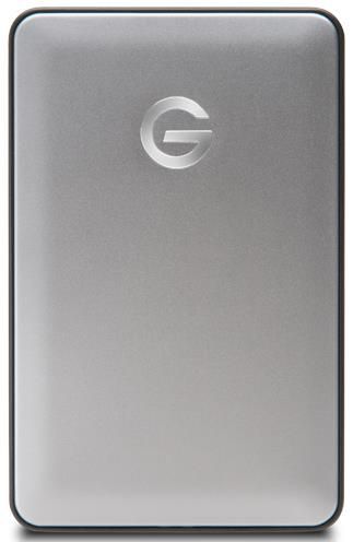 Hdd extern g-technology g-drive mobile, 2.5inch, 1tb, usb-c (argintiu)