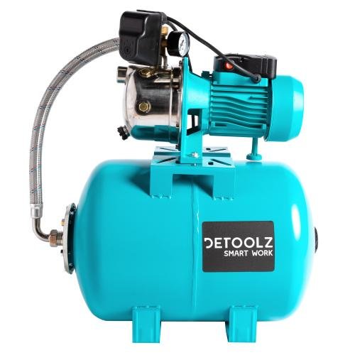 Hidrofor detoolz dz-p123, 750 w, 50 l (albastru)