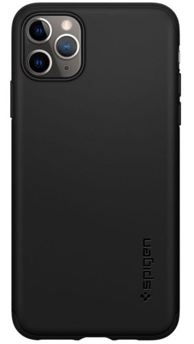 Husa 360 spigen 075cs27150 pentru iphone 11 pro max (negru)