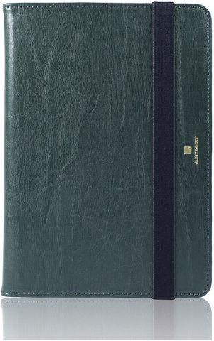 Husa book cover just must vintage jmvtg8-9ol pentru tablete de la 8inch pana la 9inch (verde)
