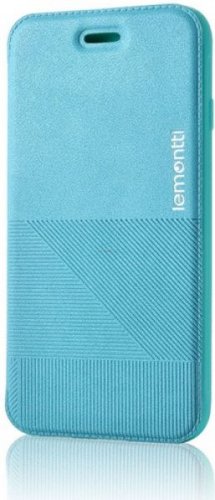 Husa book cover lemontti jelly linea pentru iphone 6/6s (albastru)