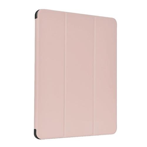 Husa de protectie devia leather case compatibila cu ipad mini 6 2021, roz