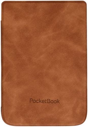 Husa e-book reader pocketbook shell pentru pocketbook basic lux 2/touch lux 4/touch hd 3 (maro)