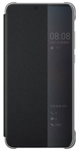 Husa flip cover Huawei 51992399 pentru Huawei p20 (negru)