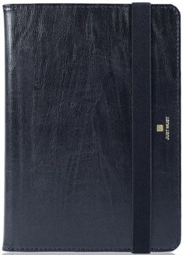 Husa flip cover just must vintage jmvtg8-9bk pentru tablete de 8inch pana la 9inch (negru)