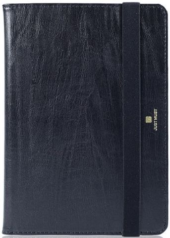 Husa flip cover just must vintage jmvtg9-10bk pentru tablete de 9inch pana la 10inch (negru)