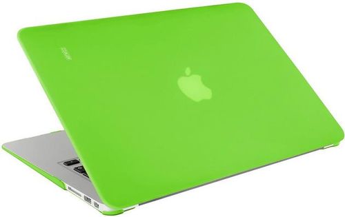 Husa laptop artwizz rubber clip 11inch, pentru macbook air 11 (verde)