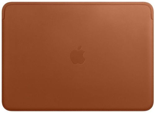 Husa laptop leather sleeve 15inch pentru macbook pro (maro)