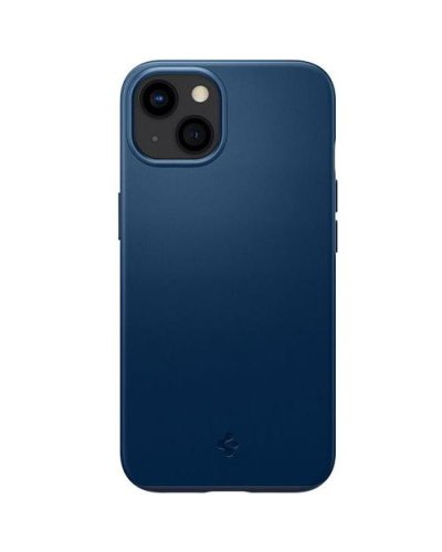Husa protectie spate spigen thin fit, pentru apple iphone 13 (albastru)