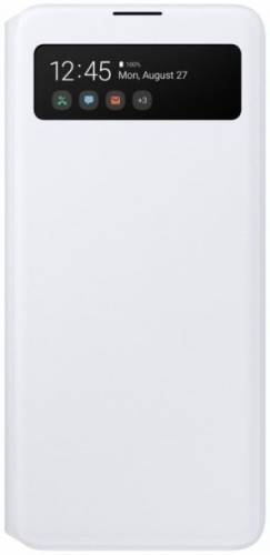 Husa Samsung s view wallet cover ef-ea515pwegeu pentru Samsung galaxy a51 (alb)