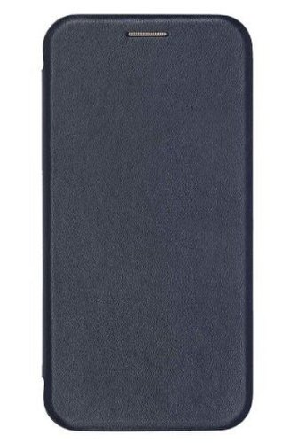 Husa senno tip flip leather cover snnm-fc-fcm-saj68-db pentru samsung j6 2018 (albastru inchis)
