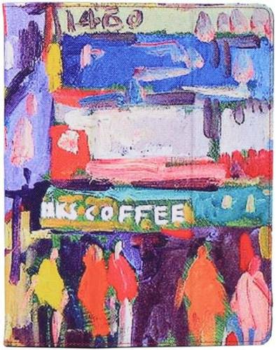 Oem Husa stand universala flip oil canvas 7"-9" (multicolora)