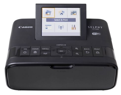 Imprimanta foto canon selphy cp1300, wifi, airprint (negru)