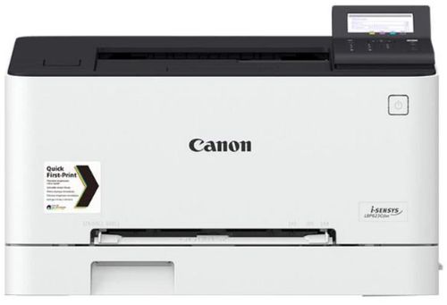 Imprimanta laser color canon i-sensys lbp621cw, a4, 18 ppm, 600 dpi, wireless (alb/negru)