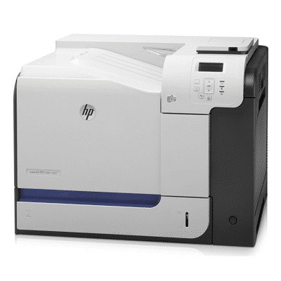 Imprimanta laser color hp laserjet enterprise 500 color m551 cu cartusele din ea + un set cartuse noi