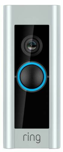 Interfon video ring pro video doorbell (negru/argintiu)