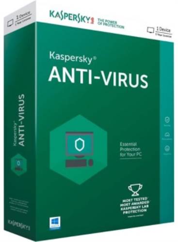 Kaspersky anti-virus 2017, 2 pc, 1 an, licenta reinnoire electronica