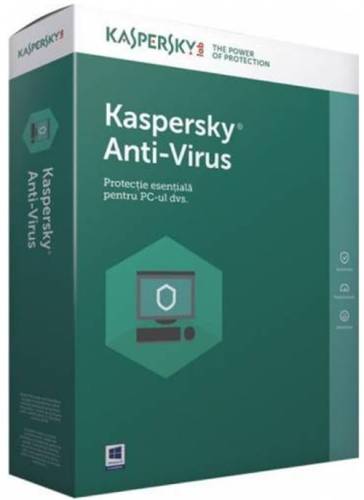 Kaspersky anti-virus 2017 eastern europe edition, 2 pc, 1 an, licenta noua electronica