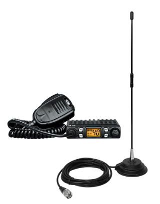Kit statie radio cb crt one + antena pni extra 40