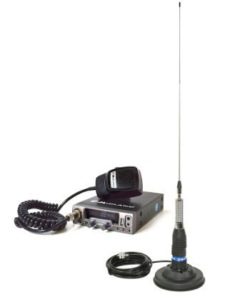 Kit statie radio cb midland m10 + antena midland ml145 cu magnet