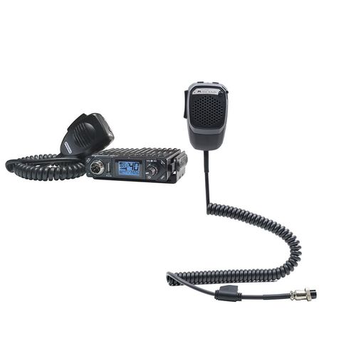 Kit statie radio cb president bill + microfon inteligent dual mike cu bluetooth 6 pini