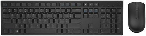Kit tastatura dell si mouse wireless km636 (negru)