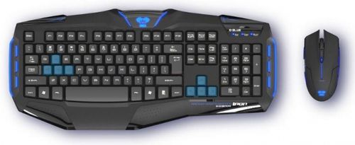 Kit tastatura e-blue si mouse gaming cobra reinforcement-iron professional (neagra)