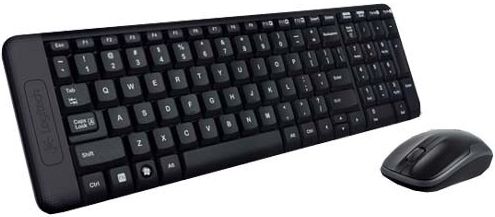 Kit tastatura logitech si mouse wireless mk220
