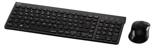 Kit tastatura + mouse hama trento, wireless (negru)