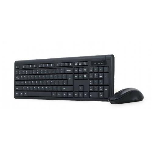 Kit tastatura si mouse gembird kbs-wm-03-ru, wireless, ro layout (negru) 