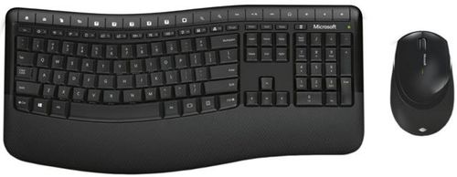 Kit tastatura si mouse microsoft comfort desktop 5050 (negru)