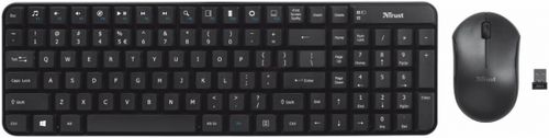 Kit tastatura si mouse trust modo (negru)