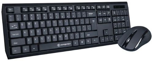 Kit tastatura si mouse wireless gofreetech gft-s005, usb, 1600 dpi (negru)